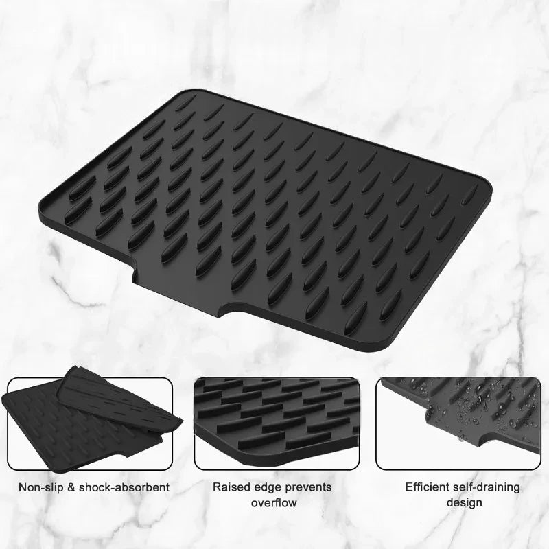 Over-Sink Drying & Drain Mat