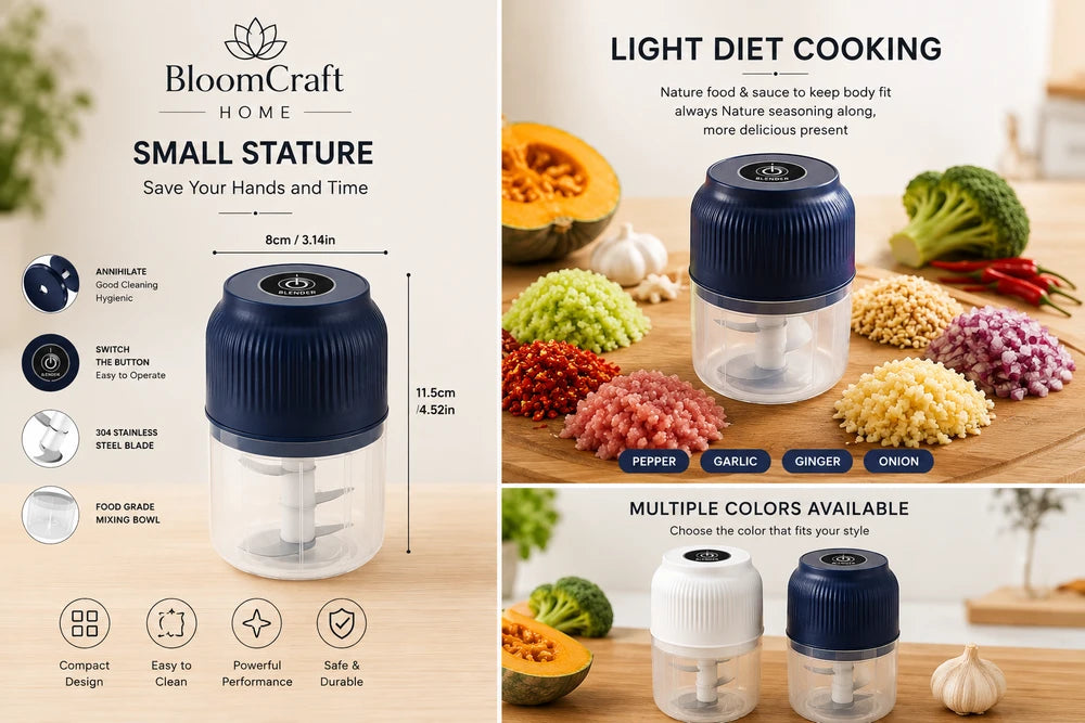 Cordless Electric Garlic & Vegetable Chopper