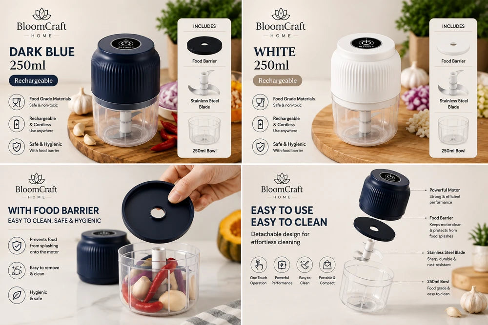 Cordless Electric Garlic & Vegetable Chopper
